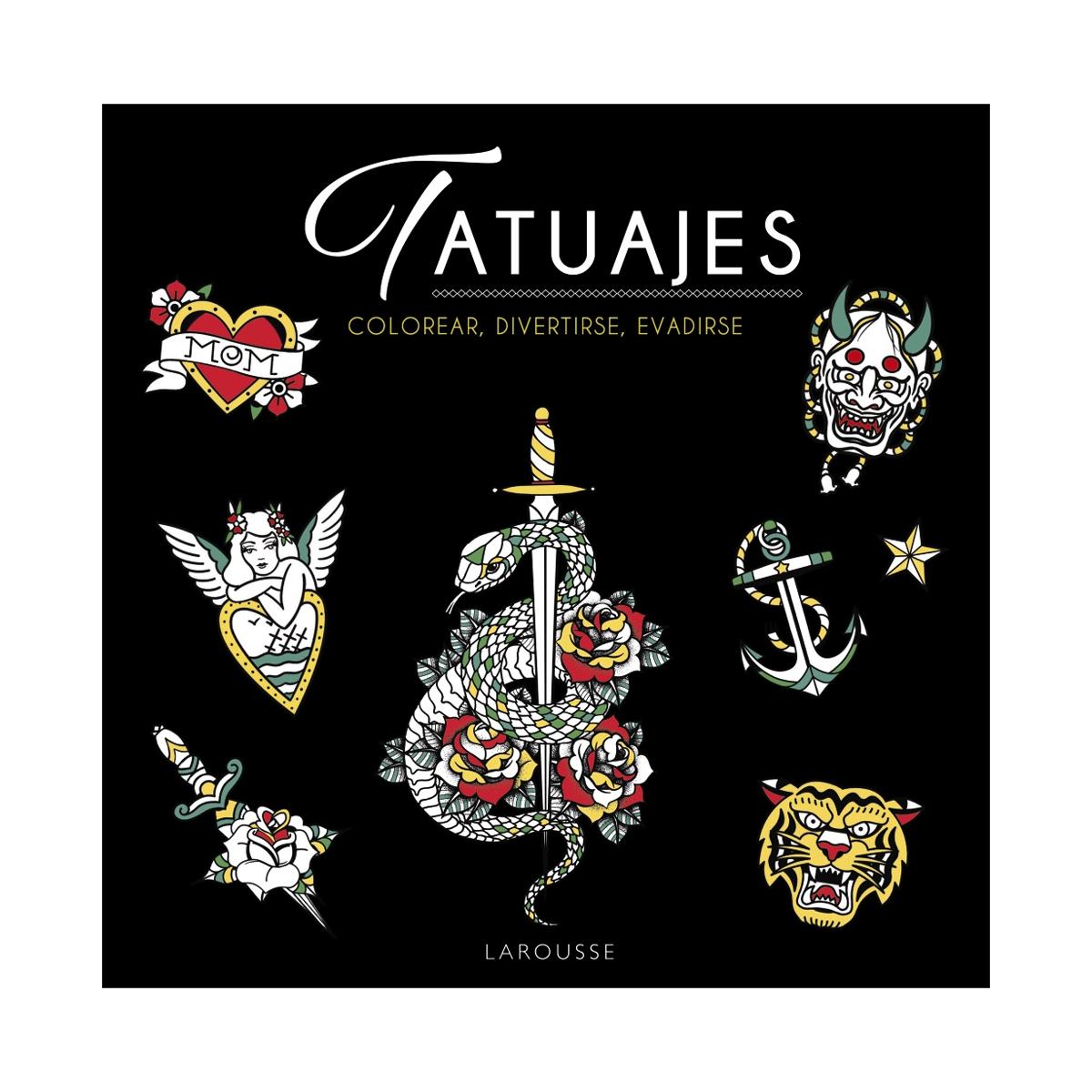 Imagem 0 de Tatuajes: Colorear, divertirse y evadirse (Capa mole)