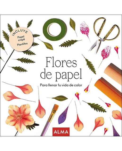 Imagen 0 de Flores de papel (Col. Hobbies) (Tapa blanda)