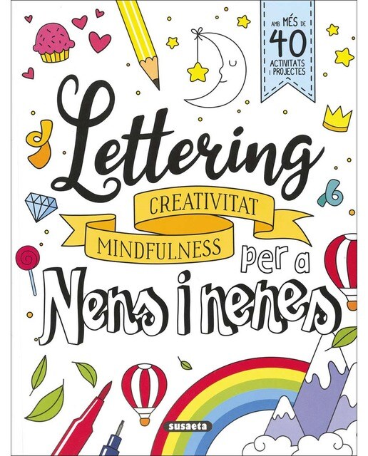 Lettering per a nens i nenes. Creativitat mindfulnes (Capa mole) 1