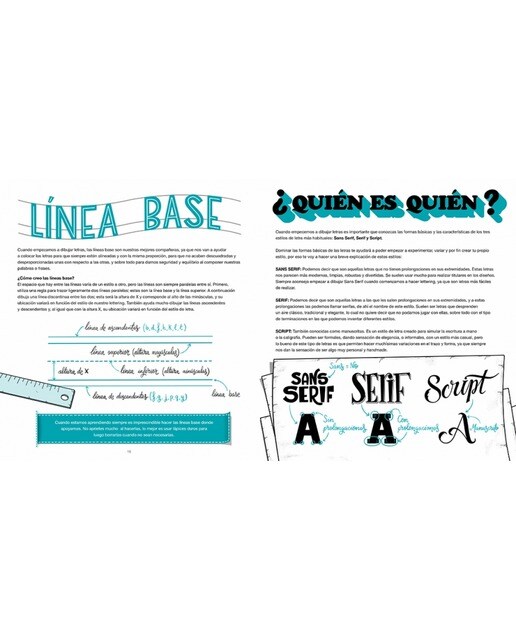Cuaderno de Lettering y Caligrafía para relajarse todo el año (Capa mole) 5