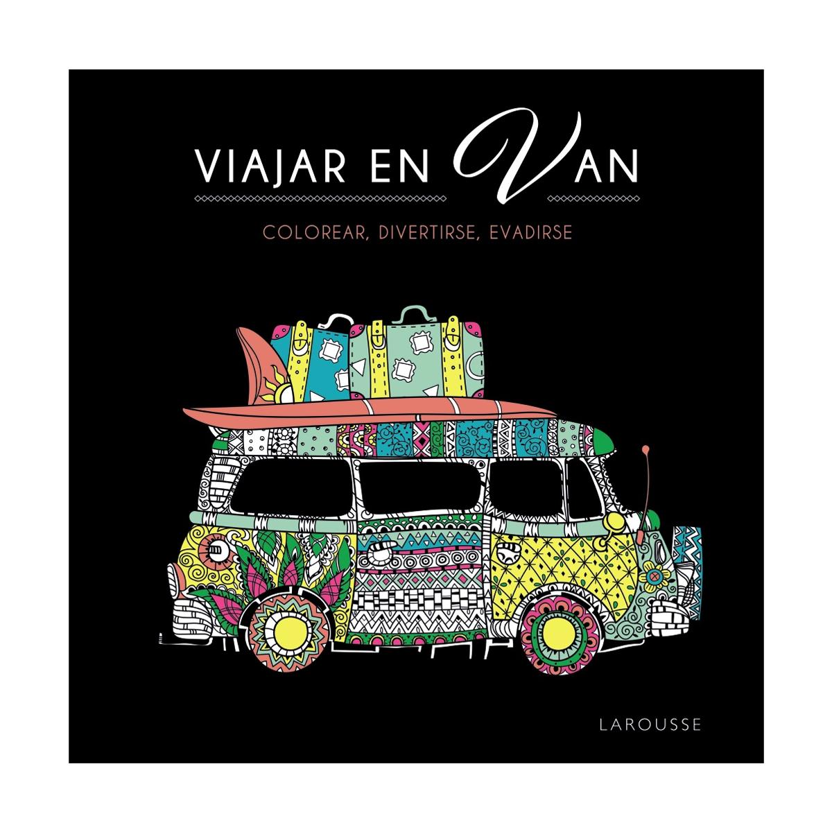 Imagem 0 de Viajar en van: Colorear, divertirse y evadirse (Capa mole)