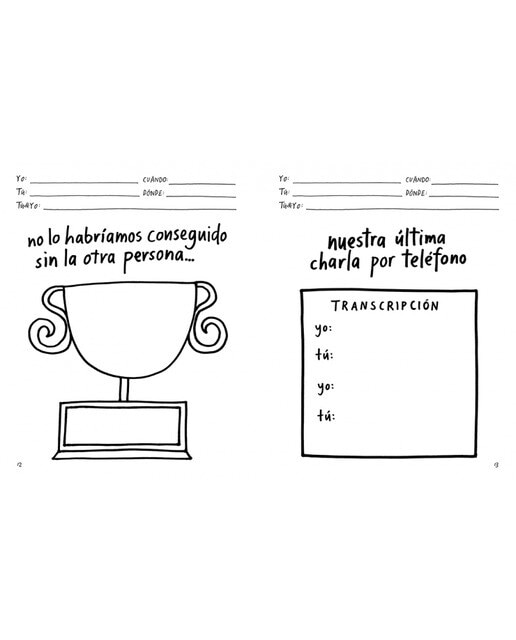 Tú, yo, nuestro libro: Para rellenar (Capa mole) 5