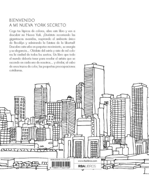 Nueva York secreto. Libro antiestrés para colorear (Capa mole) 2