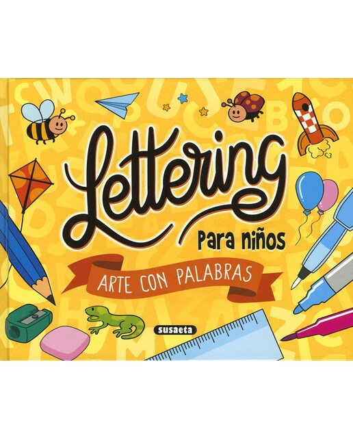 Lettering para niños. Arte con palabras (Capa mole) 1
