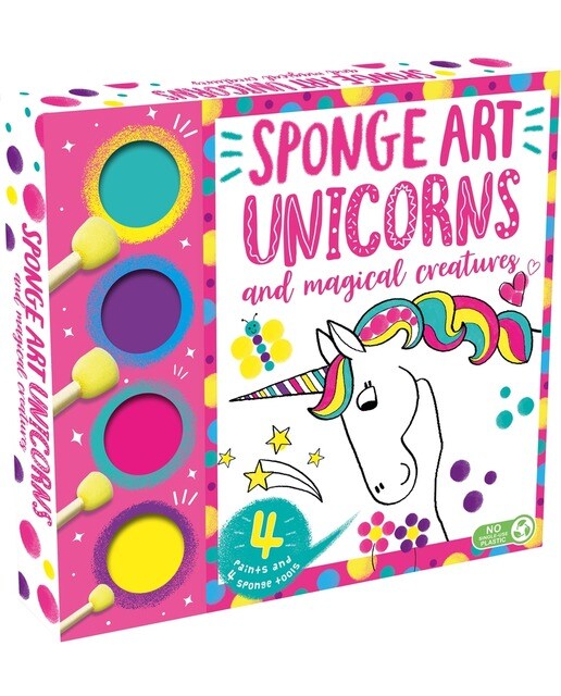 Imagem 0 de Sponge art unicorns and magical creatures