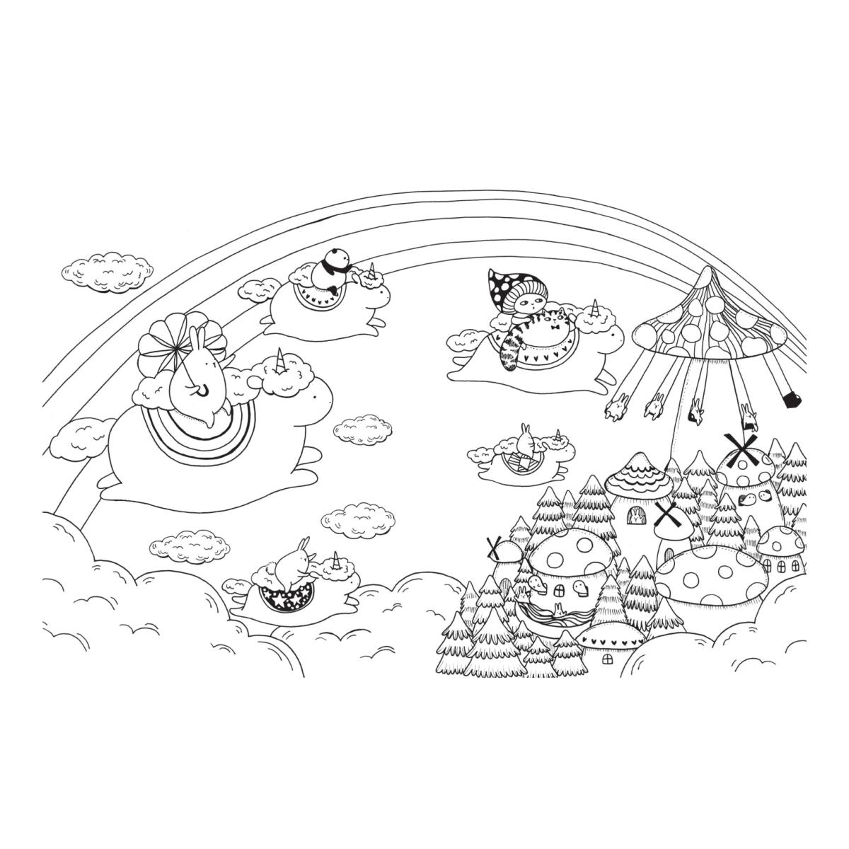 Un millón de unicornios: criaturas mágicas para colorear: Criaturas mágicas para colorear (Capa mole) 5