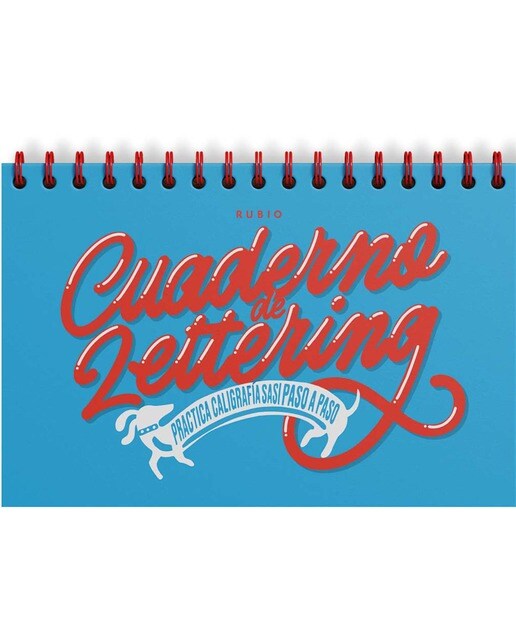 Cuaderno de lettering. Practica caligrafía Sasi paso a paso 1