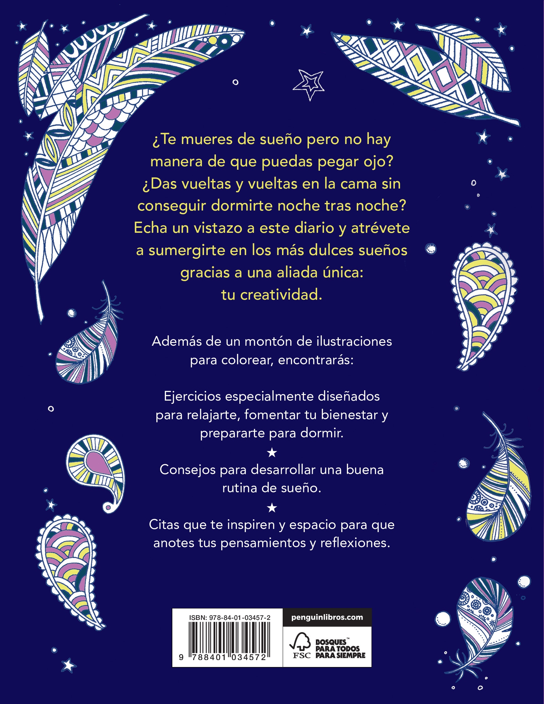 Dulces sueños: Un diario creativo para dormir bien (Capa mole) 2
