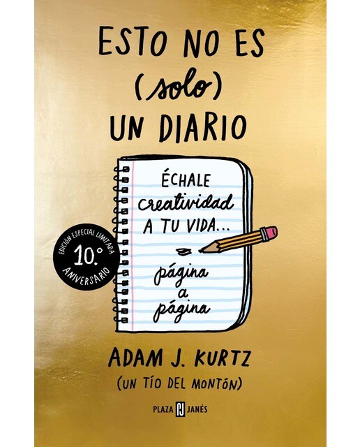 Imagem 0 de Esto no es (solo) un diario (edición 10.º aniversario): Échale creatividad a tu vida... página a página (Capa mole)