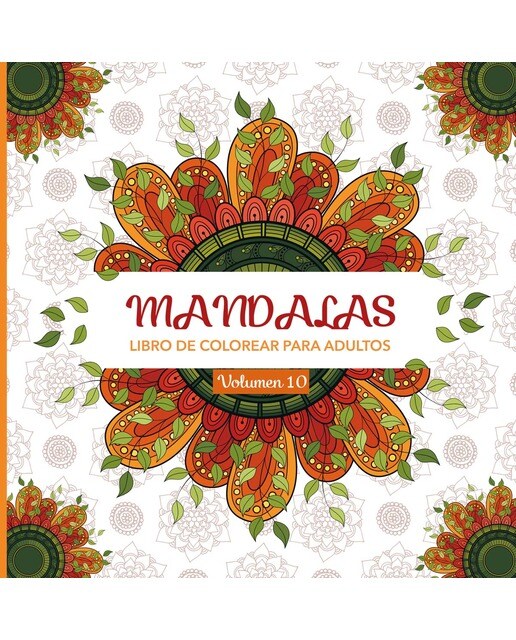 Mandalas 10: Libro de colorear para adultos 1