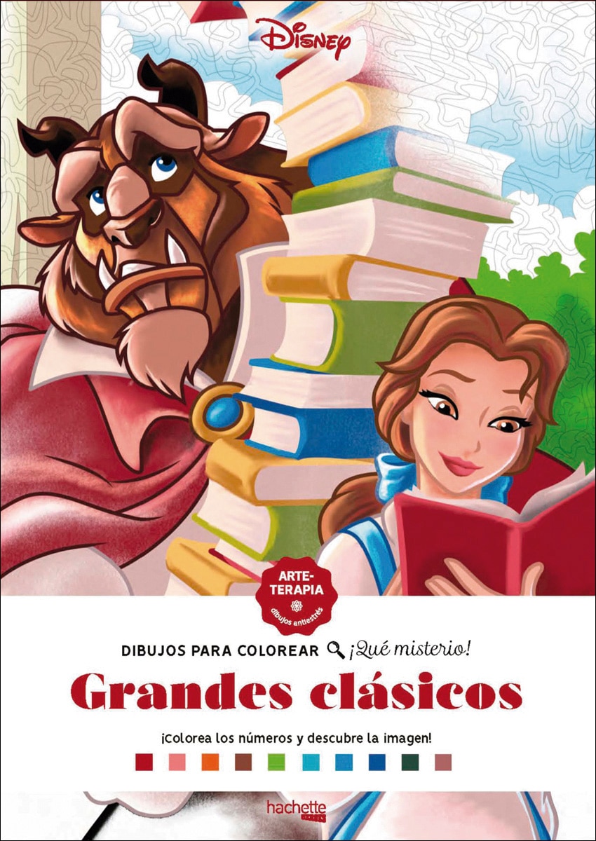 Dibujos para colorear, ¡qué misterio! Grandes clásicos (Capa mole) 1