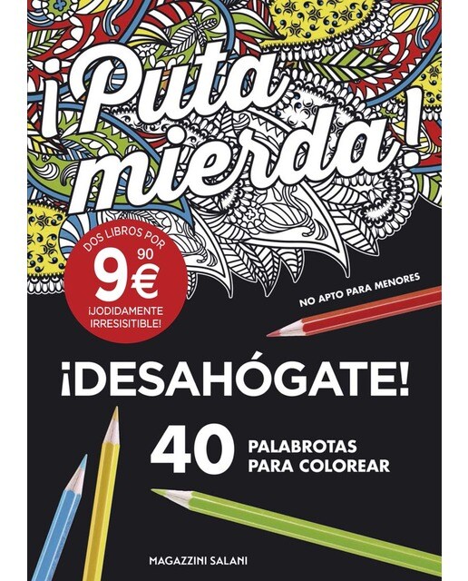 Pack palabrotas para colorear 1