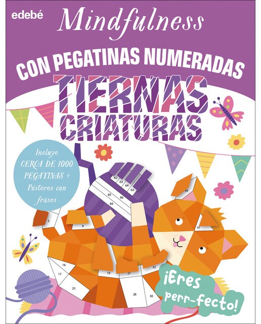 Imagem 0 de MINDFULNESS CON PEGATINAS NUMERADAS: TIERNAS CRIATURAS