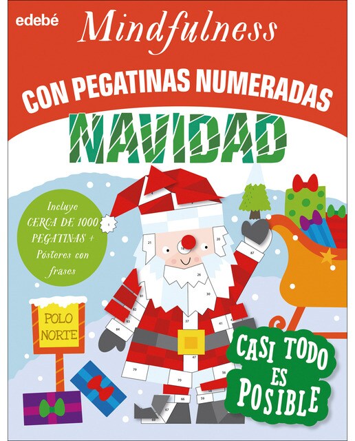 Imagem 0 de MINDFULNESS CON PEGATINAS NUMERADAS: NAVIDAD