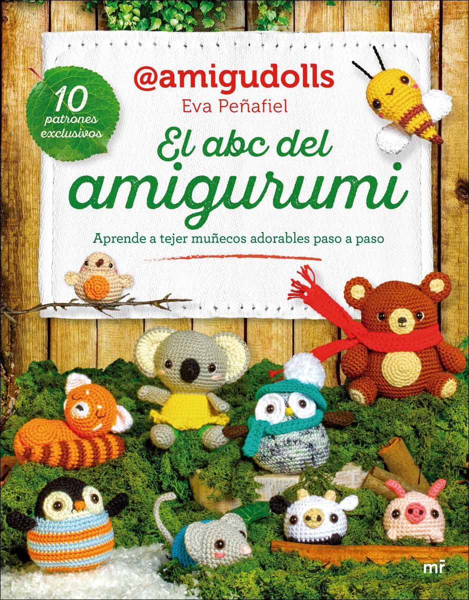 El ABC del amigurumi: Aprende a tejer muñecos adorables paso a paso (Capa mole com abas) 2