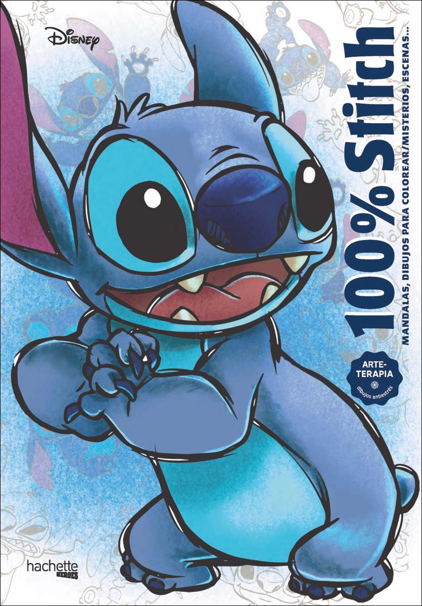 Arteterapia. 100 % Stitch (Capa mole com abas) 1