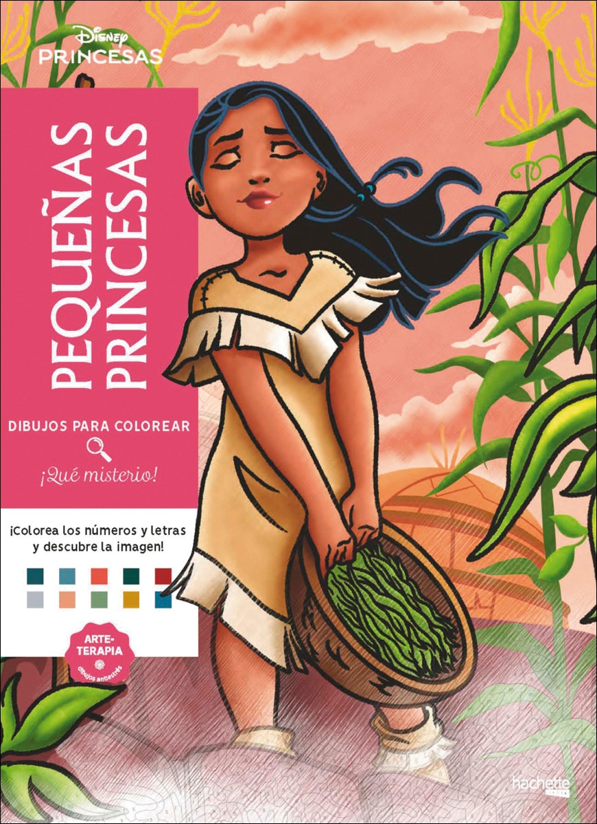 Imagem 0 de Dibujos para colorear, ¡qué misterio! Pequeñas princesas (Capa mole com abas)