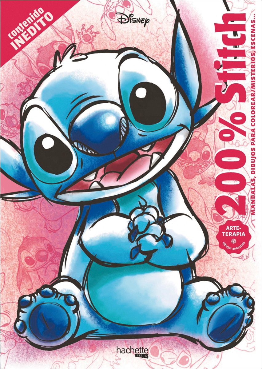 Arteterapia 200 % Stitch (Capa mole com abas) 1