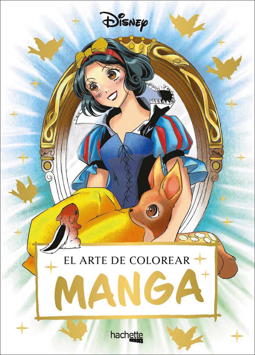 El arte de colorear manga Disney (Capa mole com abas) 1