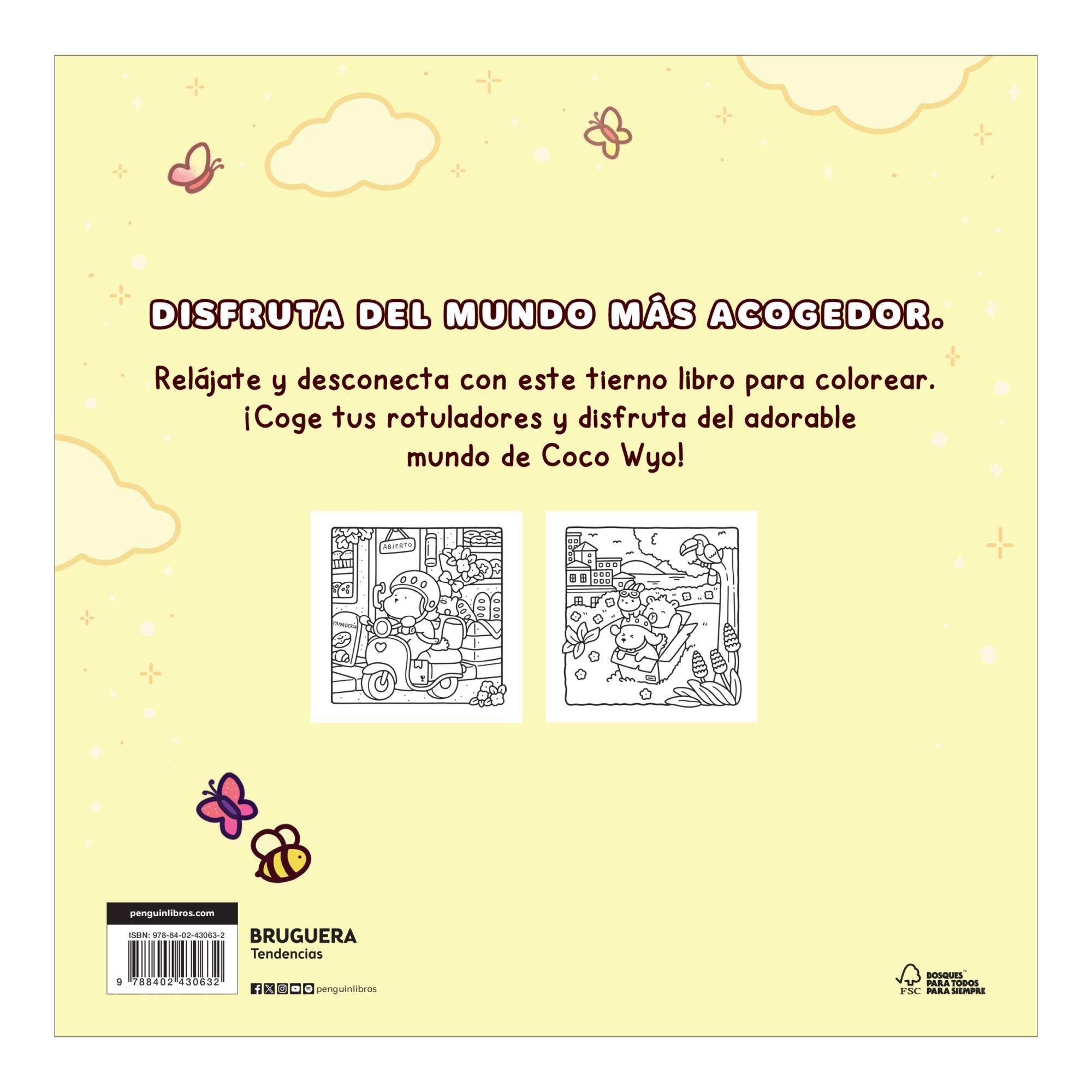 Abrazos blanditos: Un mundo cozy y adorable para colorear y relajarse ideal para niños y adultos (Capa mole) 2