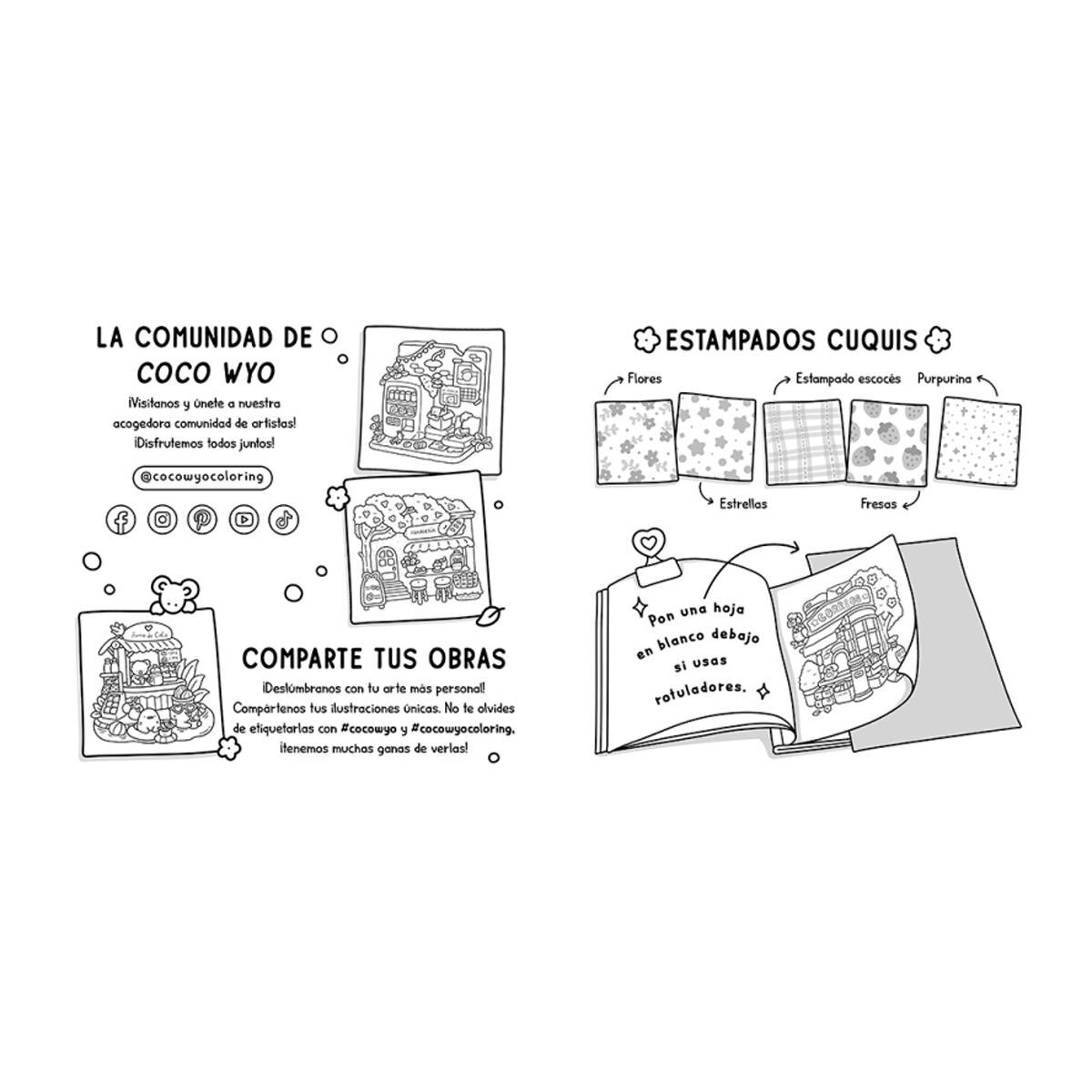 Pequeño refugio: Un mundo cozy y adorable para colorear y relajarse ideal para niños y adultos (Capa mole) 3