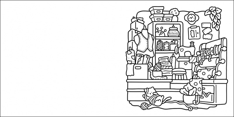 Pequeño refugio: Un mundo cozy y adorable para colorear y relajarse ideal para niños y adultos  (Tapa blanda) 6