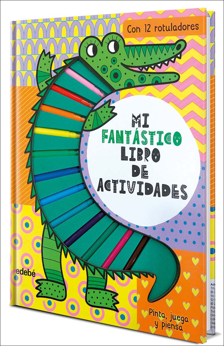 MI FANTÁSTICO LIBRO DE ACTIVIDADES. COCODRILO (Capa dura) 1