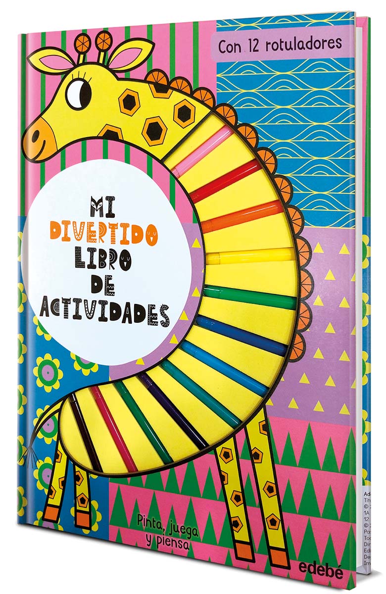 Imagem 0 de MI DIVERTIDO LIBRO DE ACTIVIDADES. JIRAFA (Capa dura)