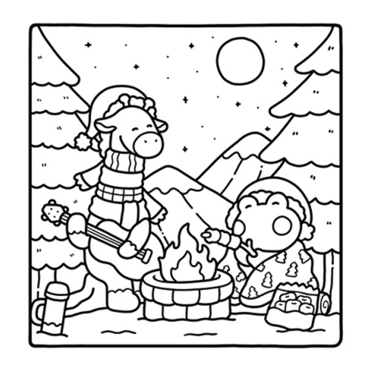 Dulce Navidad: Un mundo adorable para colorear y relajarse (Capa mole) 7