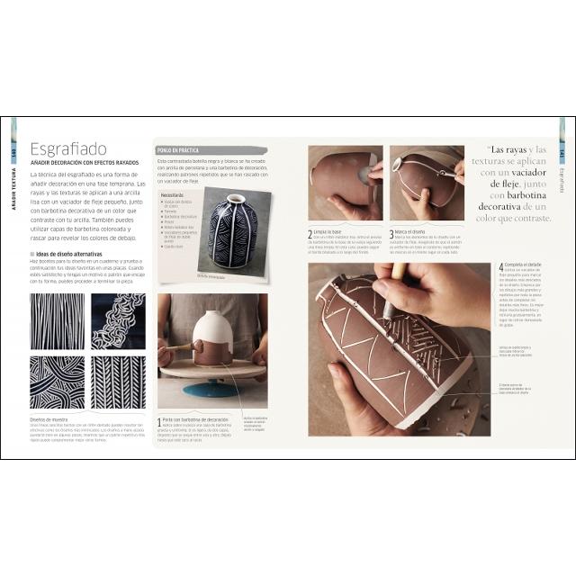 Cerámica. Técnicas artísticas: Modela piezas a mano y domina el torno de alfarero como un ceramista profesional (Capa dura) 7