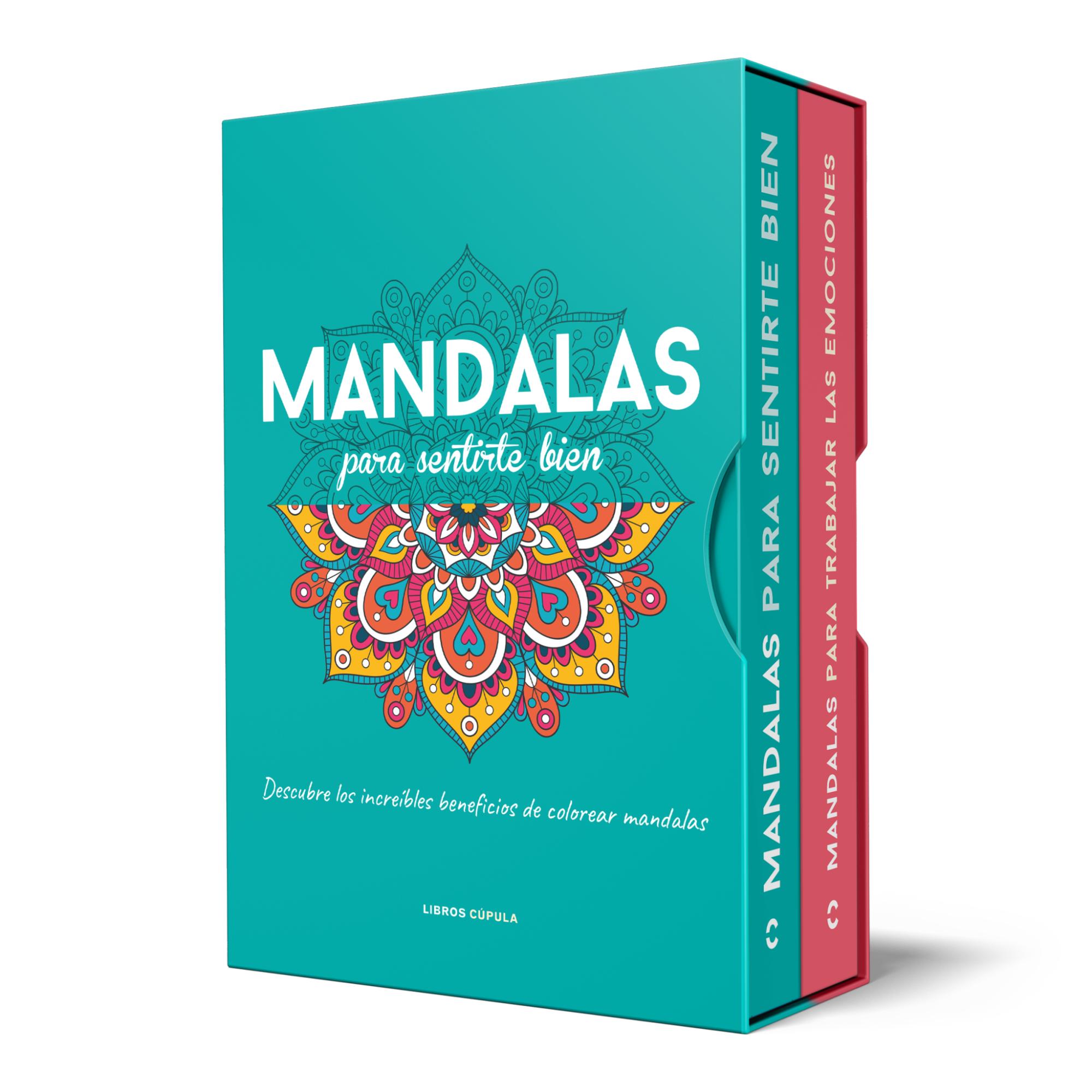 Estuche  Mandalas para sentirte bien + Mandalas para trabajar tus emociones (Capa mole) 1