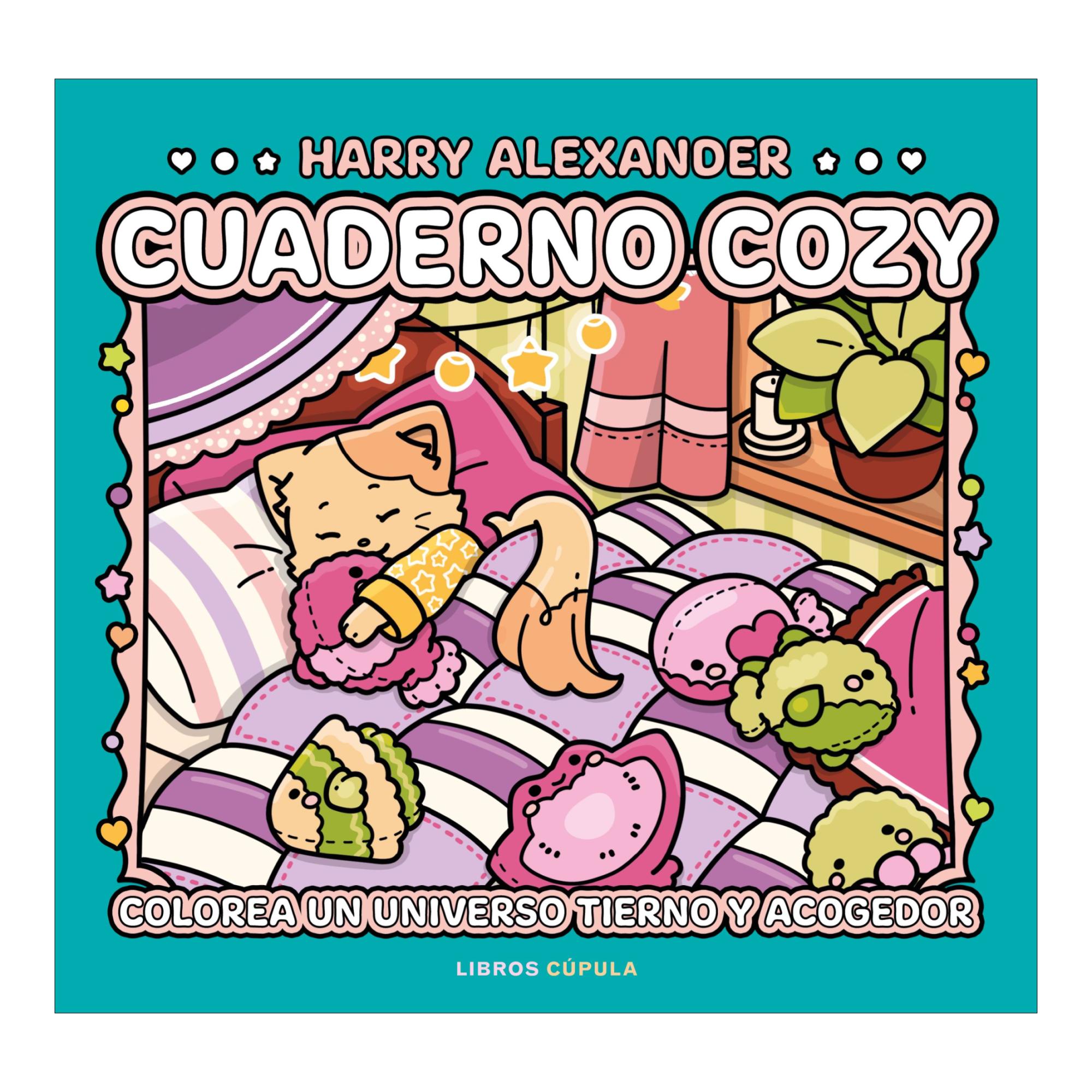 Cuaderno Cozy: Colorea un universo tierno y acogedor (Capa mole) 1