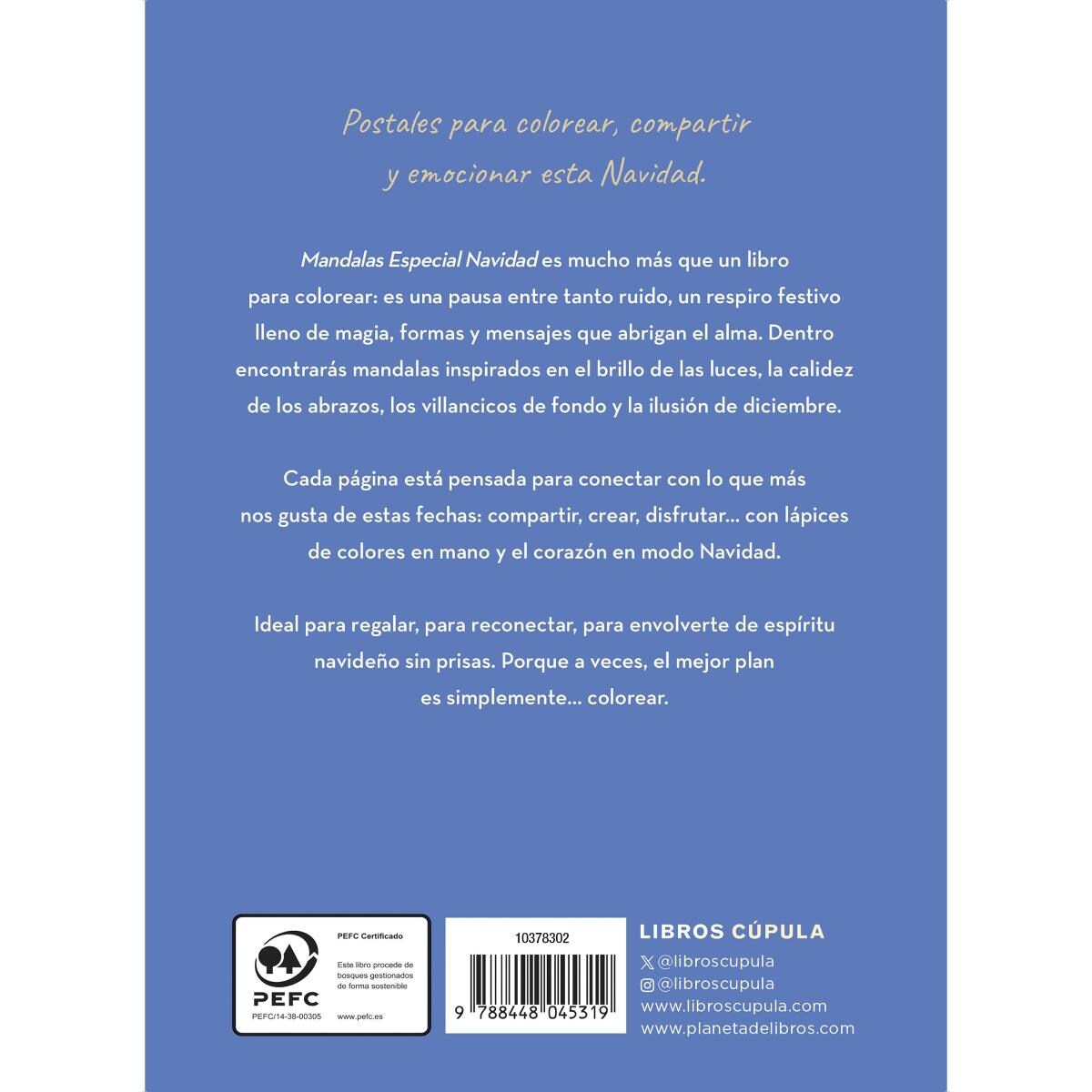Mandalas Especial Navidad: Pinta y regala tus postales personalizadas (Capa mole) 2