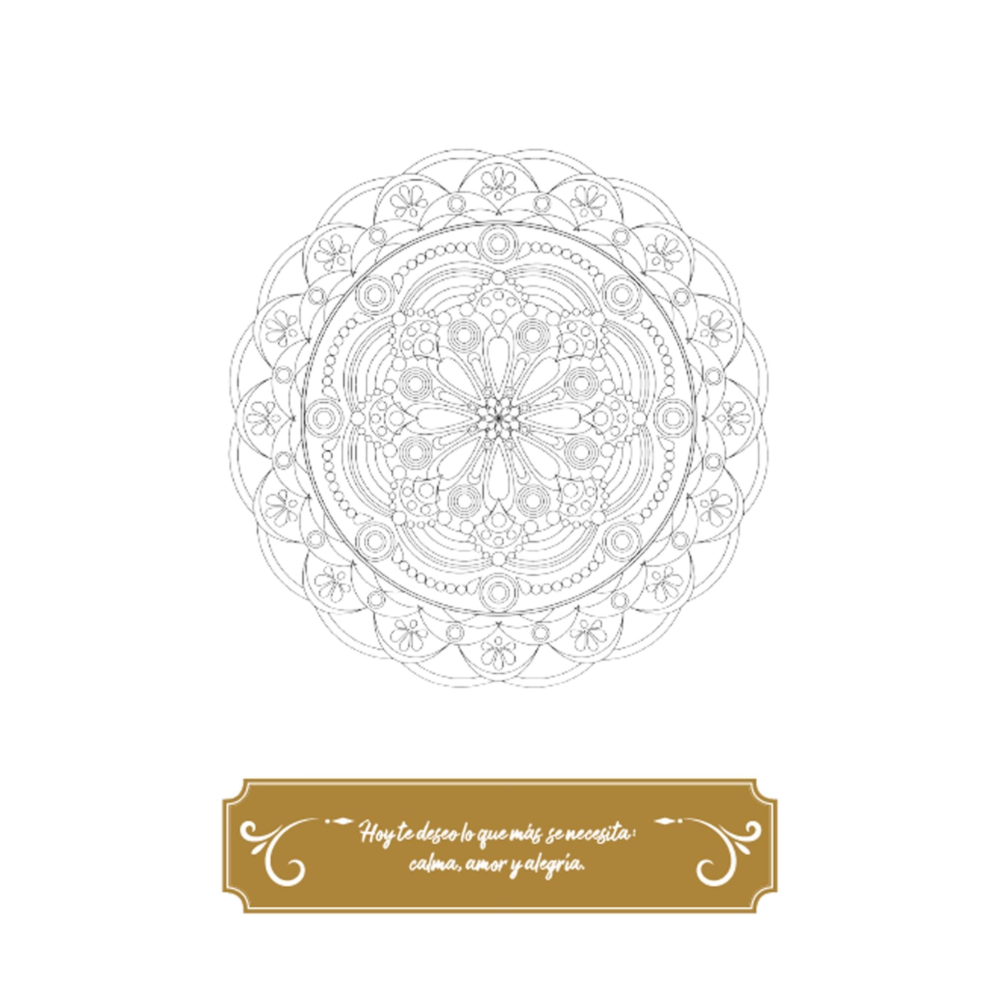 Mandalas Especial Navidad: Pinta y regala tus postales personalizadas (Capa mole) 3