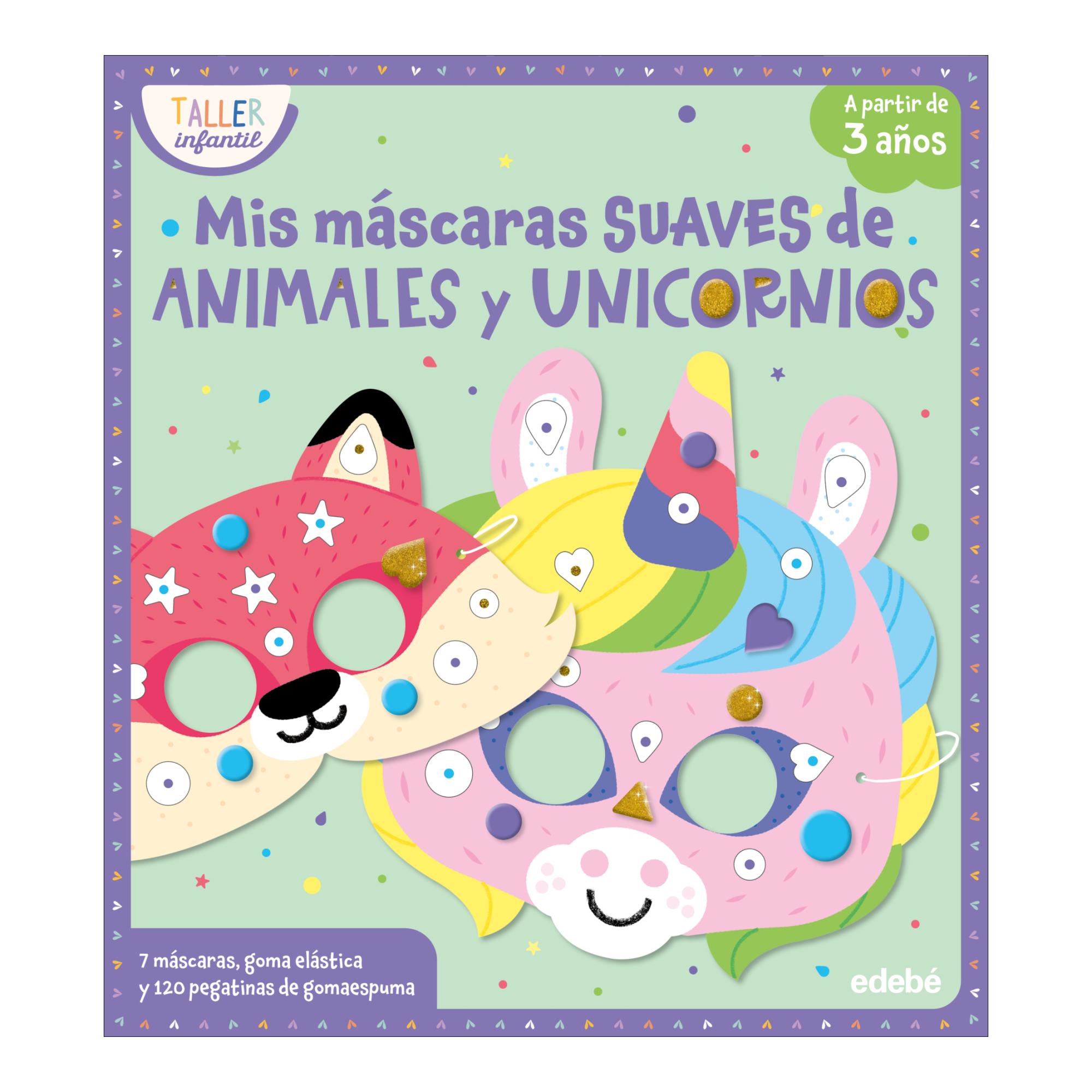 MIS MÁSCARAS SUAVES DE ANIMALES Y UNICORNIOS 1