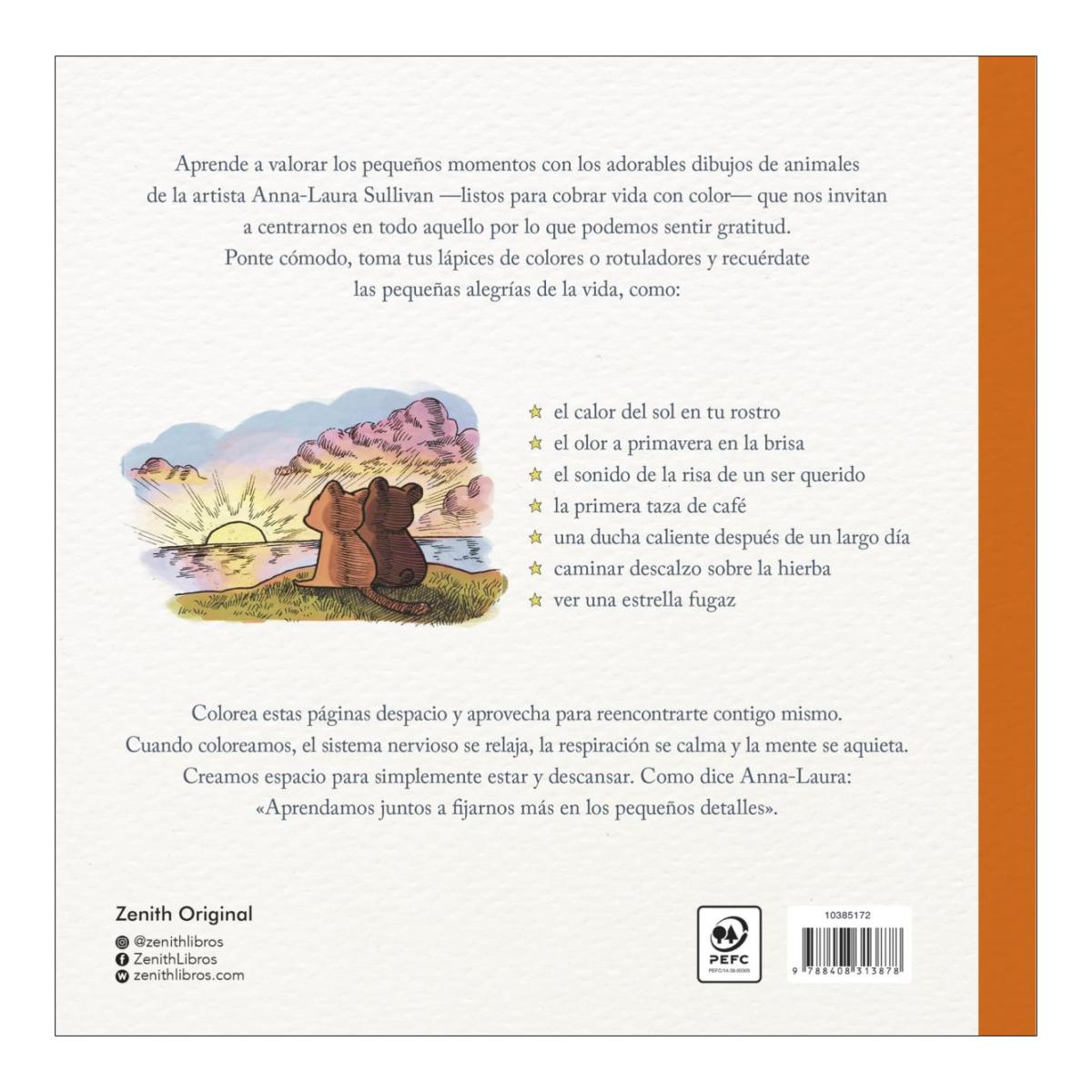 Pequeñas alegrías: Un libro para colorear tu corazón (Capa mole com abas) 2