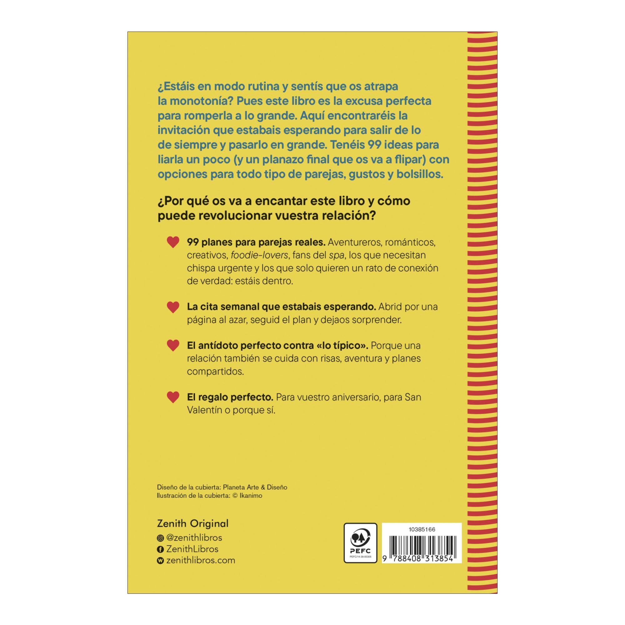 99 citas y un planazo: Para parejas que se quieren mucho (Capa mole com abas) 2
