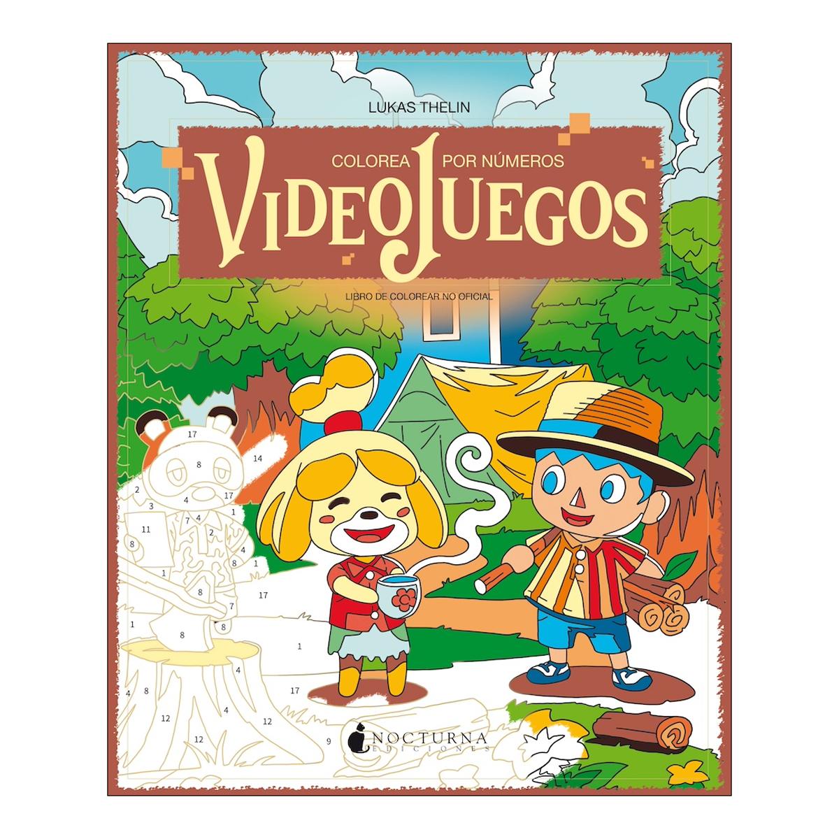 Colorea por números: Videojuegos (Capa mole) 1