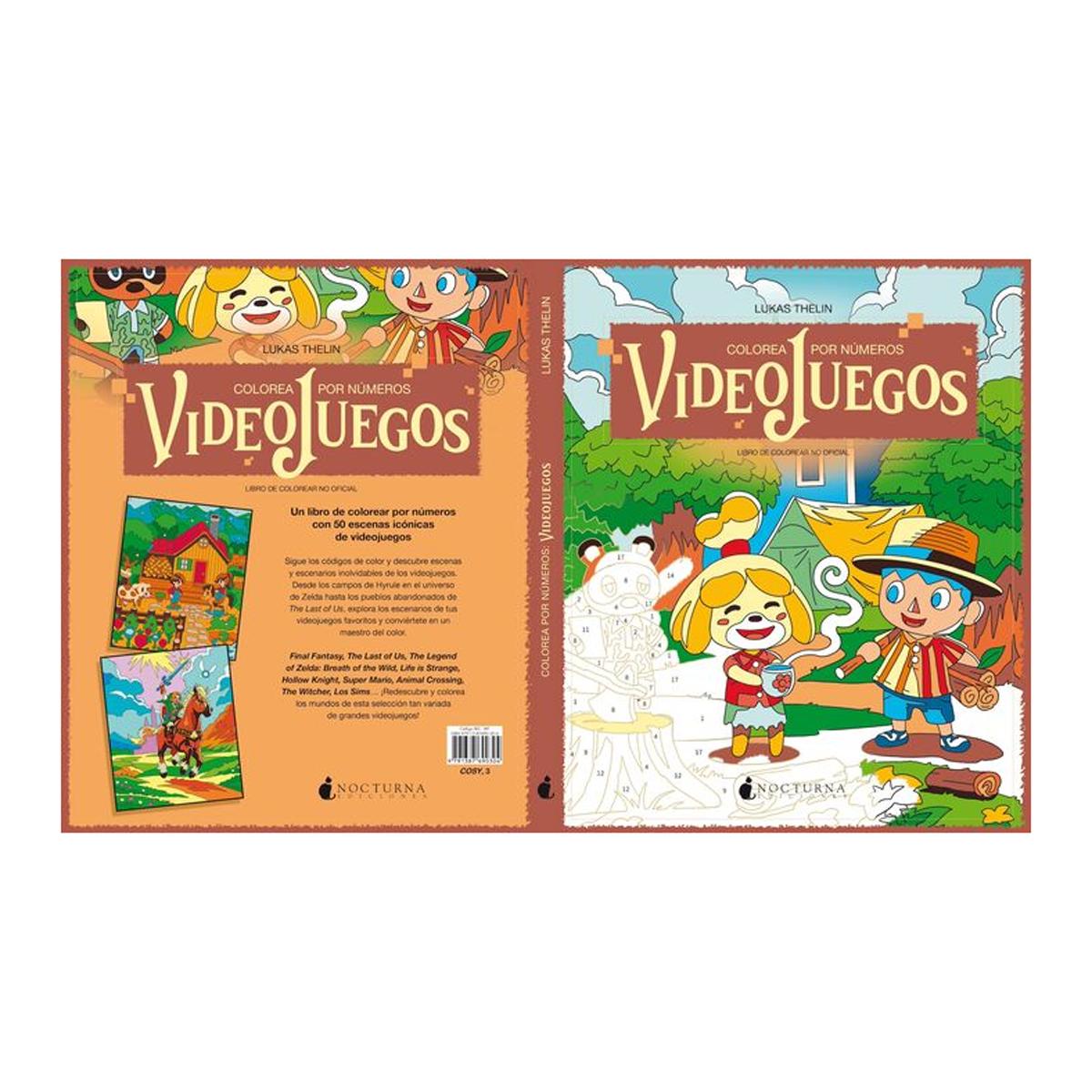 Colorea por números: Videojuegos (Capa mole) 2