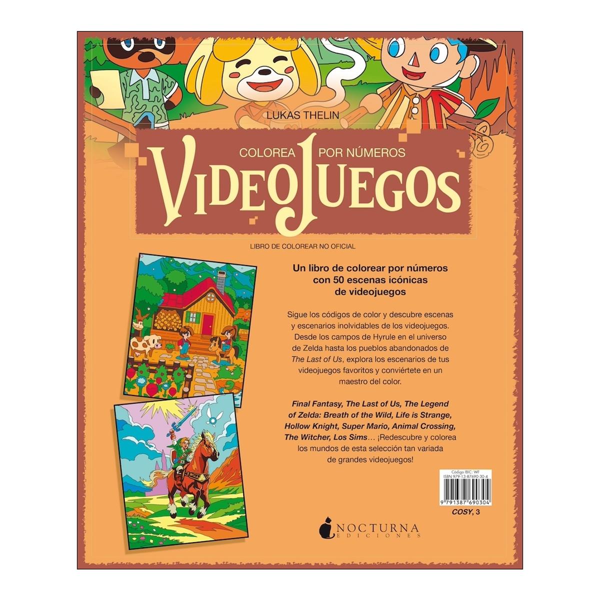 Colorea por números: Videojuegos (Capa mole) 3