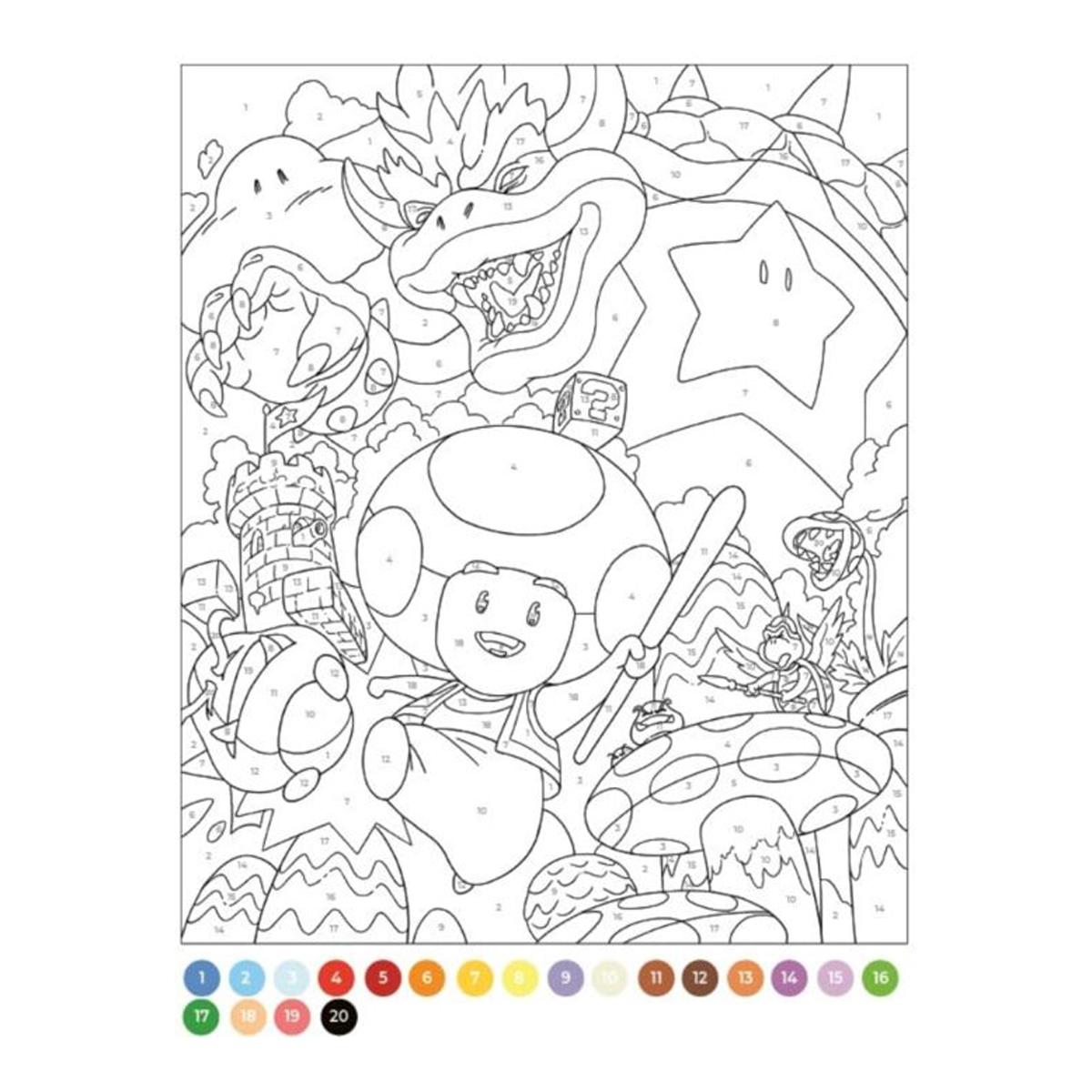 Colorea por números: Videojuegos (Capa mole) 5