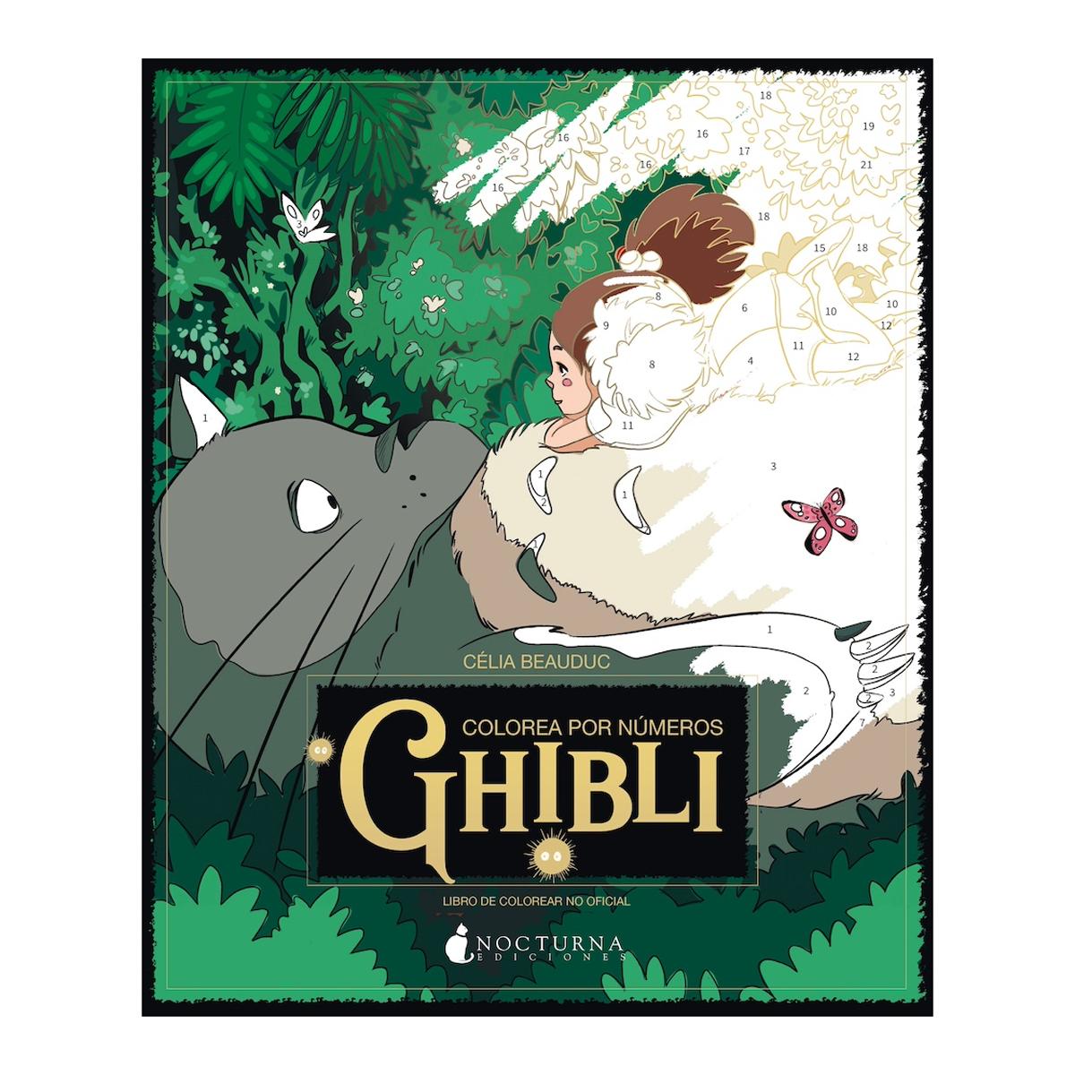 Imagem 0 de Colorea por números: Studio Ghibli (Capa mole)