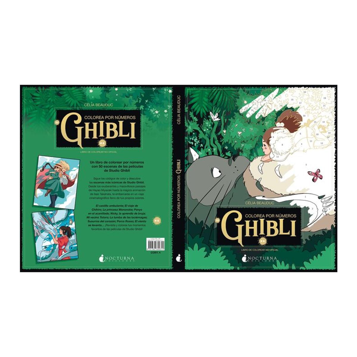 Colorea por números: Studio Ghibli (Capa mole) 2