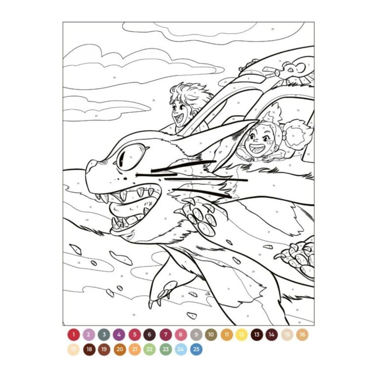 Colorea por números: Studio Ghibli (Capa mole) 5