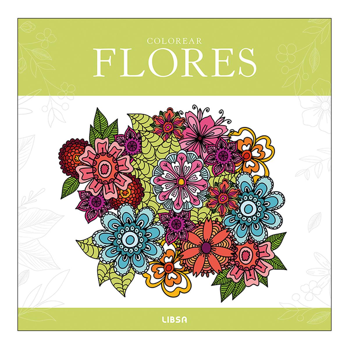 Imagem 0 de Colorear Flores (Capa mole)