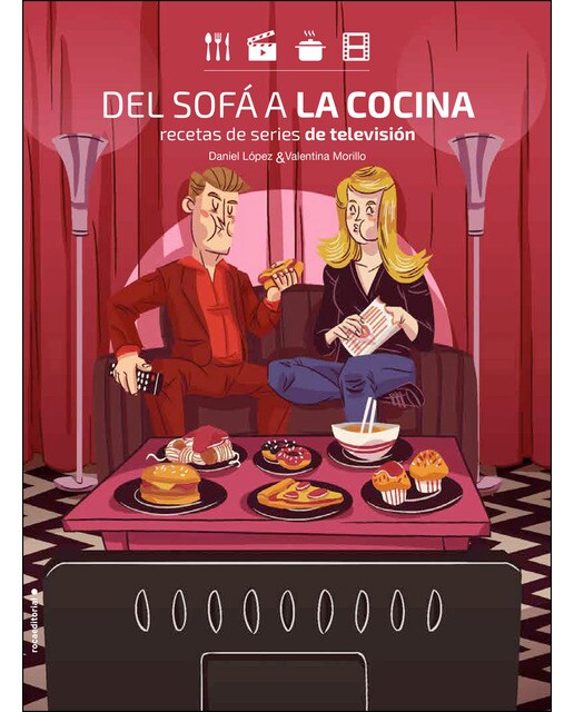 Del sofá a la cocina: Recetas de series de televisión (Capa mole com abas) 1