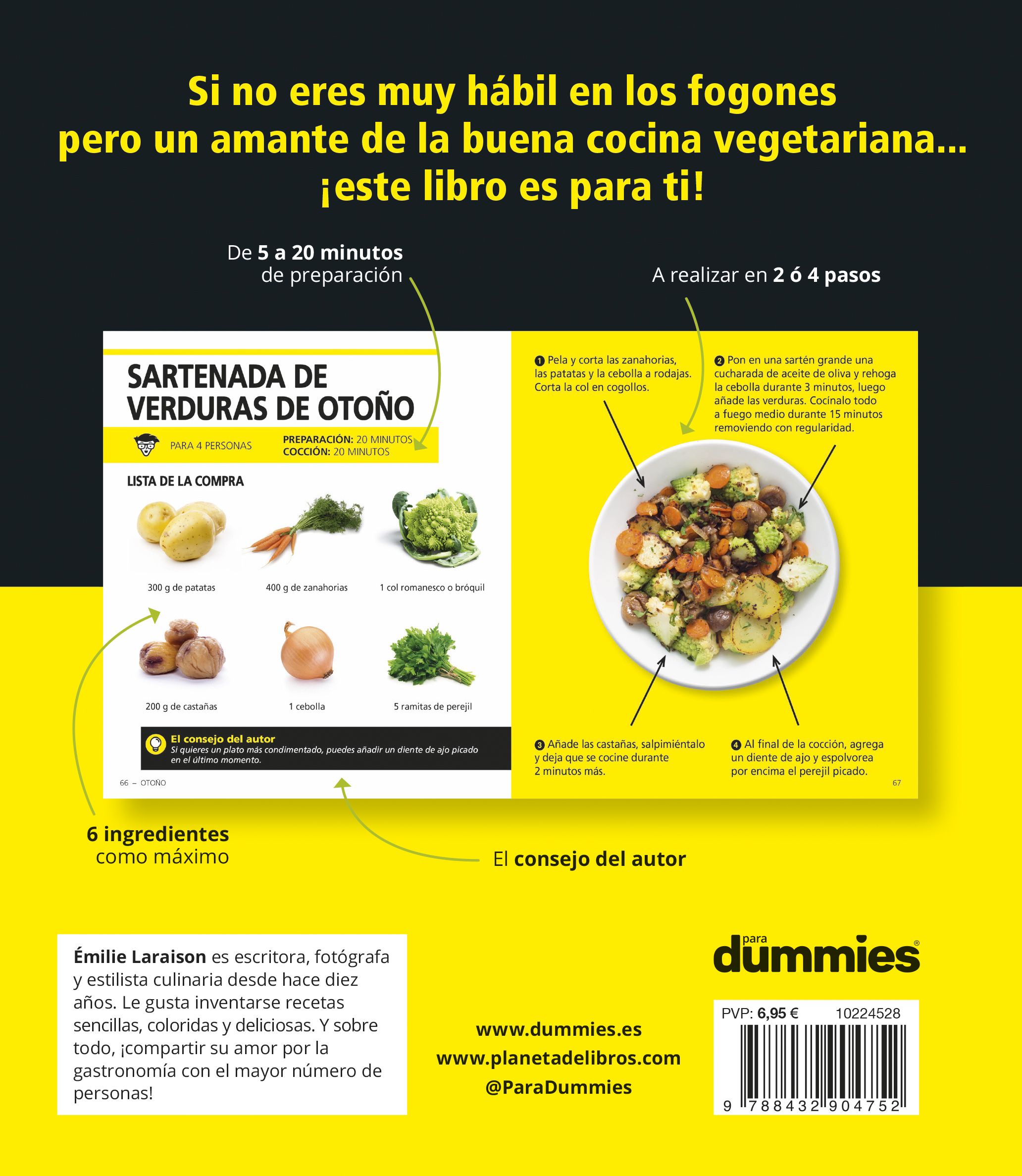 Cocina vegetariana para Dummies (Tapa blanda) 2