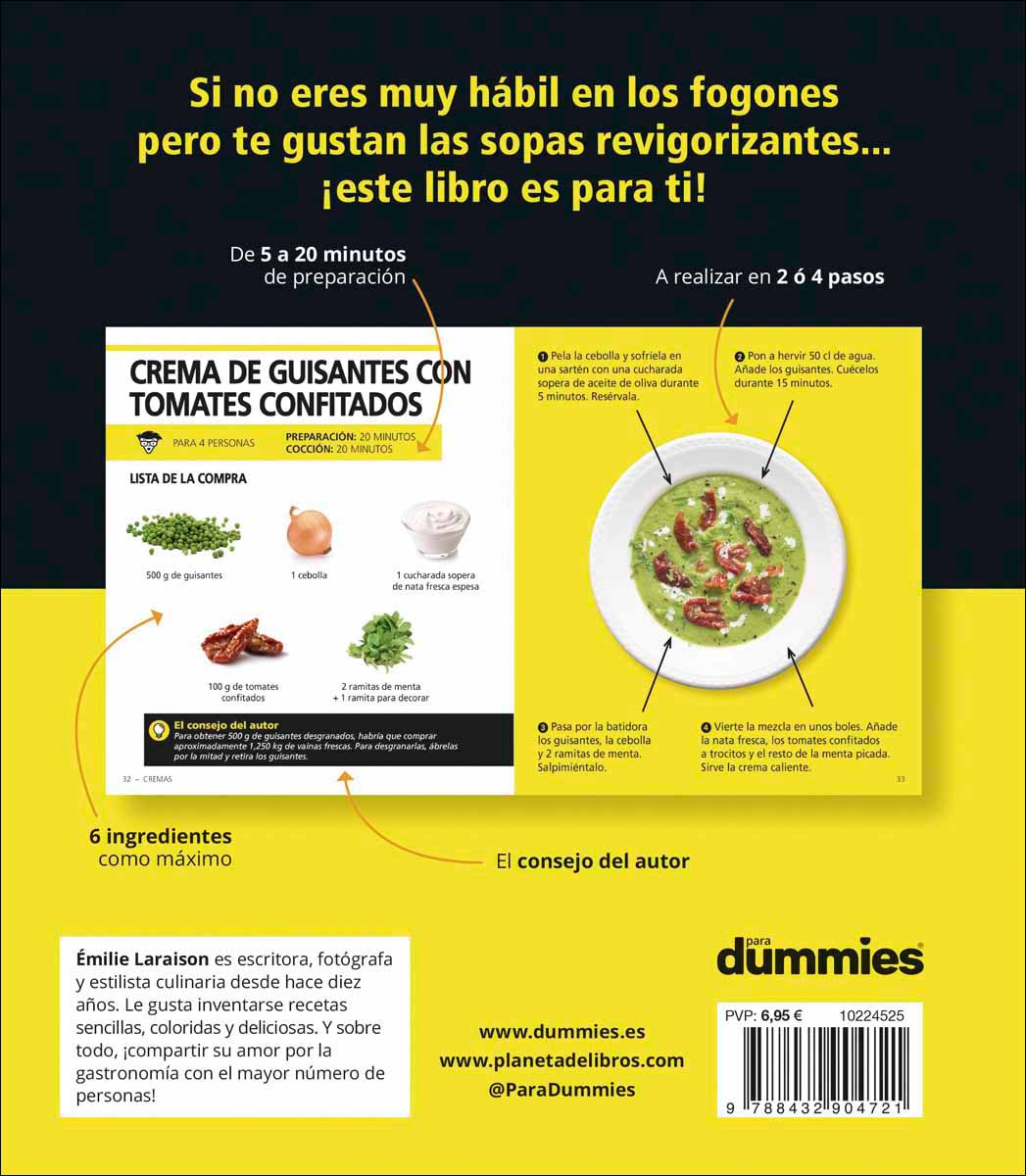 Sopas y cremas para Dummies (Capa mole) 2