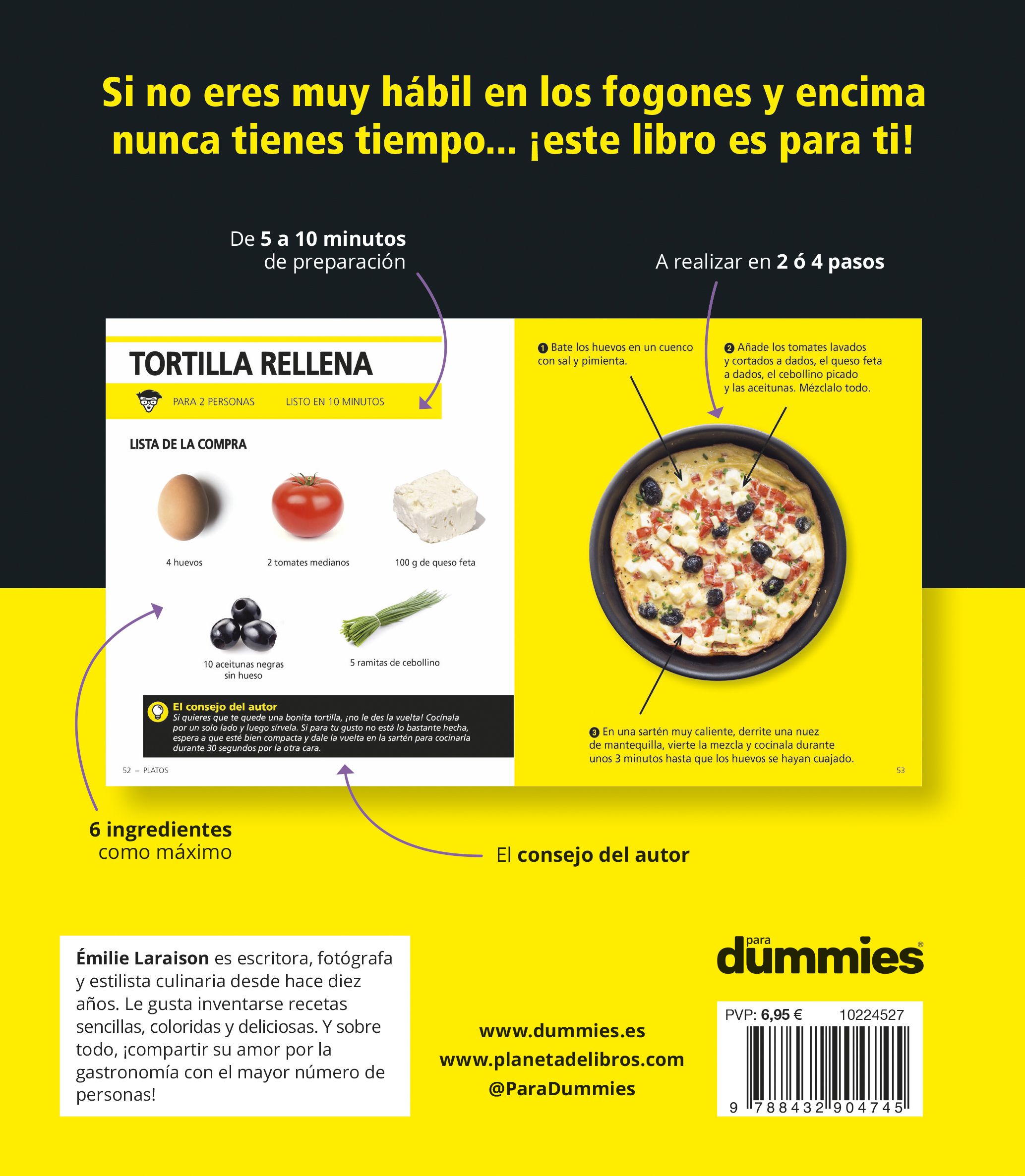 Cocina en menos de 10 minutos para Dummies (Tapa blanda) 2