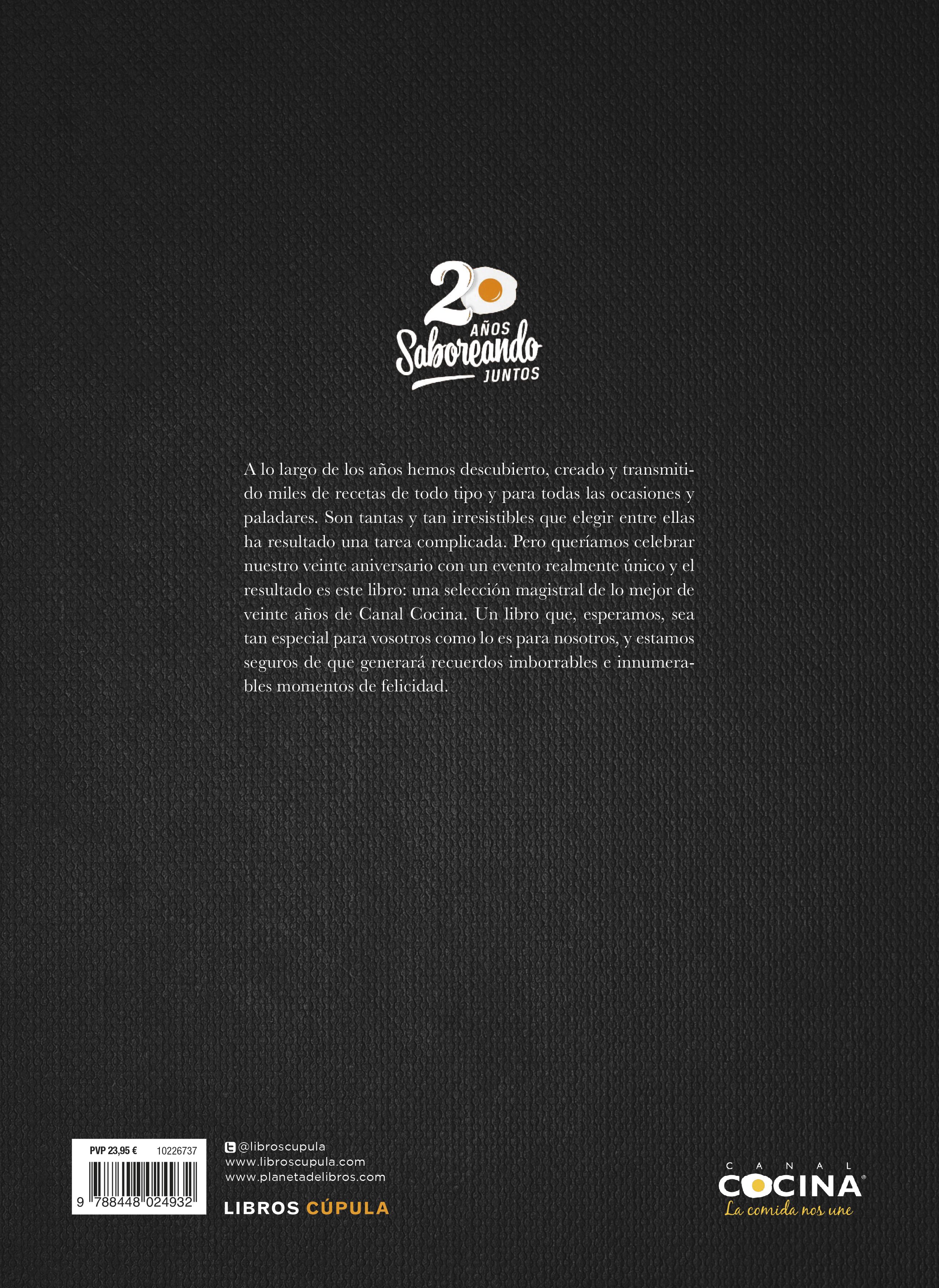 20 años saboreando juntos: Canal cocina(Tapa dura) 2